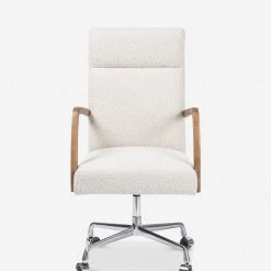 Lulu And Georgia Camden Office Chair Bouclé + Textural Fabric