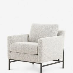 Lulu And Georgia Bouclé + Textural Fabric Kass Accent Chair