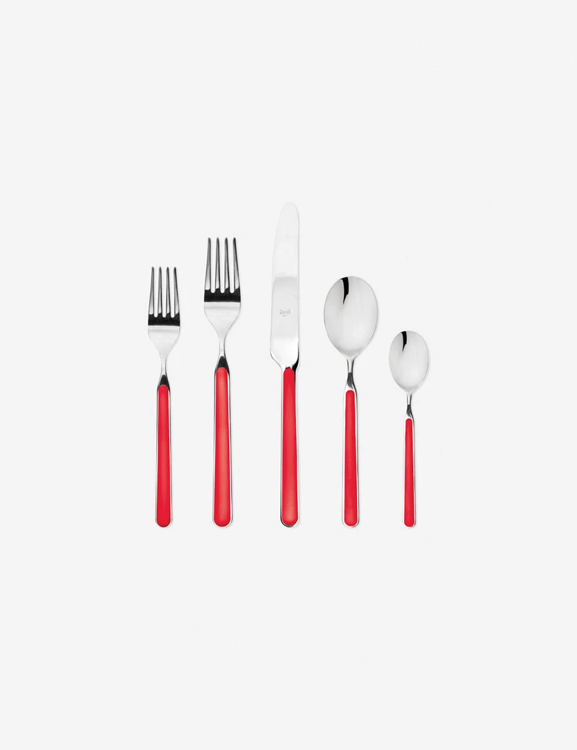 Lulu And Georgia Fantasia Flatware 5-Piece Set By Mepra Kitchen + Dining 4 Lulu And Georgia Fantasia Flatware 5-Piece Set By Mepra Kitchen + Dining