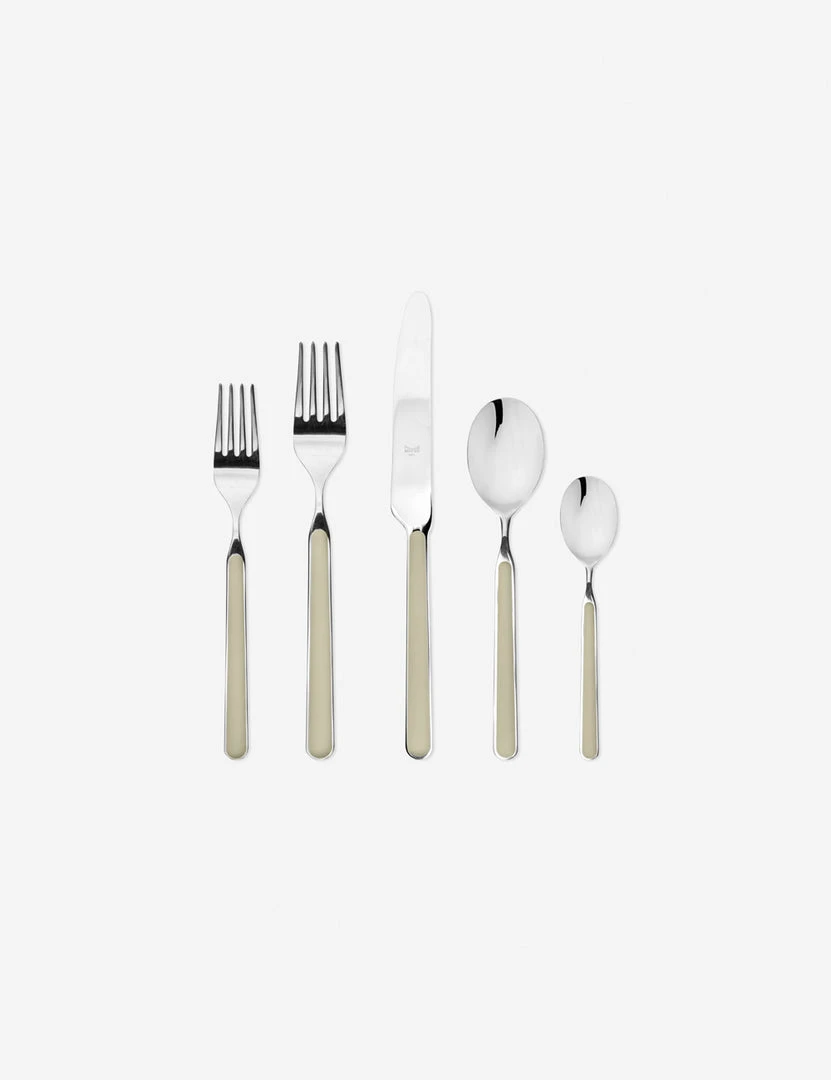 Lulu And Georgia Fantasia Flatware 5-Piece Set By Mepra Kitchen + Dining 5 Lulu And Georgia Fantasia Flatware 5-Piece Set By Mepra Kitchen + Dining