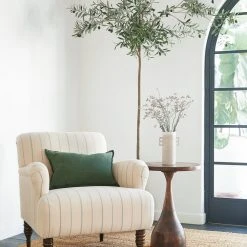 Lulu And Georgia Arteriors Darby Side Table Curved + Rounded