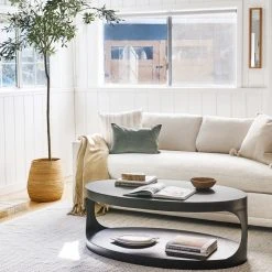 Lulu And Georgia Leigha Oval Coffee Table