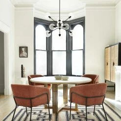 Lulu And Georgia Kianni Round Dining Table Curved + Rounded