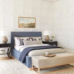 Lulu And Georgia Peregrine Striped Pillow Pillows + Throws