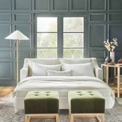 Lulu And Georgia Furniture Coniston Linen Sleeper Sofa By Ginny Macdonald