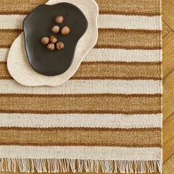 Lulu And Georgia Earth Tones Elane Stripe Rug