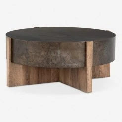 Lulu And Georgia Curved + Rounded Irminie Round Coffee Table
