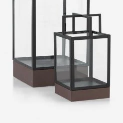 Lulu And Georgia Outdoor Collection Michel Outdoor Lantern (Set Of 2)