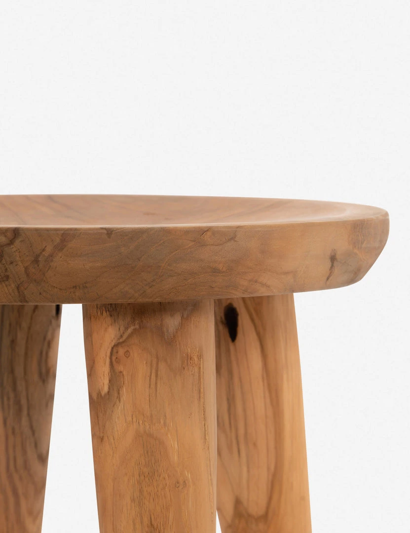 Lulu And Georgia Clarabelle Round Indoor / Outdoor Stool 7 Lulu And Georgia Clarabelle Round Indoor / Outdoor Stool