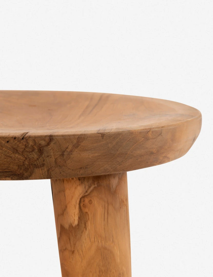 Lulu And Georgia Clarabelle Round Indoor / Outdoor Stool 6 Lulu And Georgia Clarabelle Round Indoor / Outdoor Stool