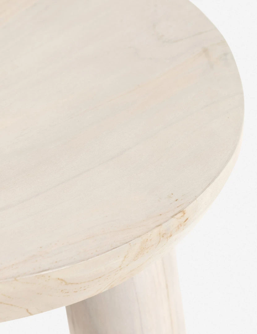 Lulu And Georgia Clarabelle Round Indoor / Outdoor Stool 19 Lulu And Georgia Clarabelle Round Indoor / Outdoor Stool