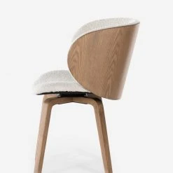 Lulu And Georgia Bouclé + Textural Fabric Phoebe Office Chair