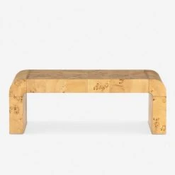 Lulu And Georgia Burl Wood Martine Coffee Table