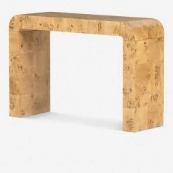 Lulu And Georgia Martine Console Table Burl Wood