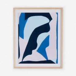 Lulu And Georgia 'Blue No. 8' Print By Kelti Smith