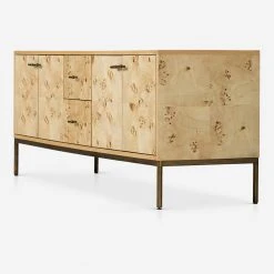 Lulu And Georgia Lorca Burl Wood Media Console 17 Lulu And Georgia Lorca Burl Wood Media Console