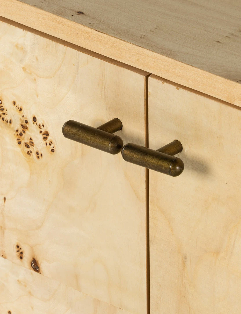 Lulu And Georgia Lorca Burl Wood Media Console 13 Lulu And Georgia Lorca Burl Wood Media Console