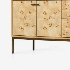 Lulu And Georgia Lorca Burl Wood Media Console 20 Lulu And Georgia Lorca Burl Wood Media Console