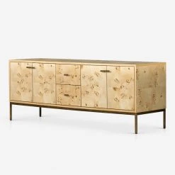 Lulu And Georgia Lorca Burl Wood Media Console 16 Lulu And Georgia Lorca Burl Wood Media Console