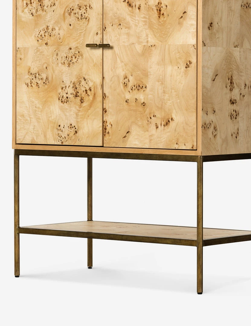 Lulu And Georgia Lorca Burl Wood Cabinet 8 Lulu And Georgia Lorca Burl Wood Cabinet