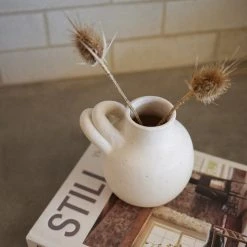 Lulu And Georgia Organic Harmony Collection Canal Vase By Salamat Ceramics