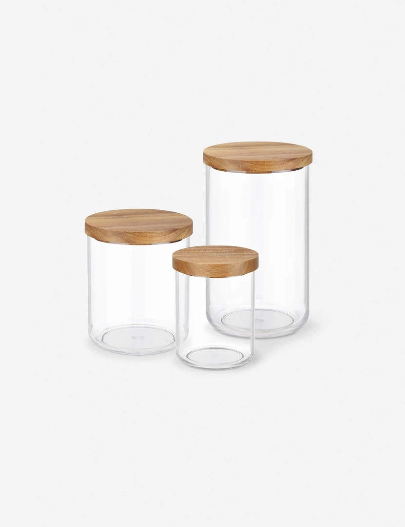 Lulu And Georgia Glass Jars (Set Of 2) By NEAT Method 7 Lulu And Georgia Glass Jars (Set Of 2) By NEAT Method