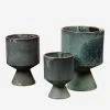Lulu And Georgia Mossy Greens Oriahn Decorative Pots (Set Of 3)