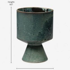 Lulu And Georgia Mossy Greens Oriahn Decorative Pots (Set Of 3)