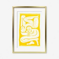 Lulu And Georgia 'Cloudgazers' Print By Adrian Brandon