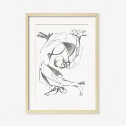 Lulu And Georgia 'Stretch' Print By Adrian Brandon Walls