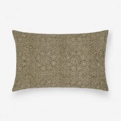 Lulu And Georgia Alaina Pillow Mossy Greens
