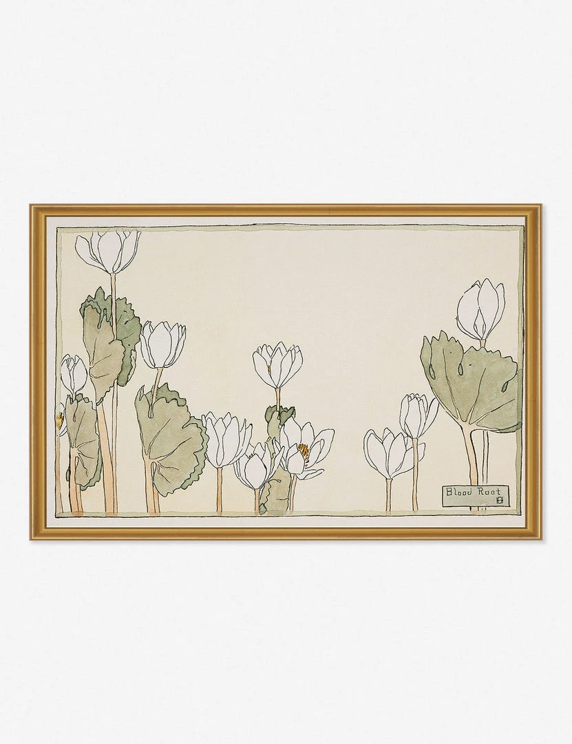 Lulu And Georgia 'Blood Root' Print By Hannah Borger Overbeck 3 Lulu And Georgia 'Blood Root' Print By Hannah Borger Overbeck