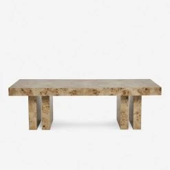 Lulu And Georgia Brisa Burl Wood Coffee Table