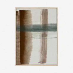 Lulu And Georgia 'Neutral Abstract No. 18' Wall Art By Visual Contrast