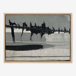 Lulu And Georgia 'Neutral Abstract No. 35' Wall Art By Visual Contrast Walls