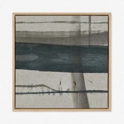 Lulu And Georgia Walls 'Neutral Abstract No. 39' Wall Art By Visual Contrast