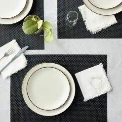 Lulu And Georgia Chilewich Basketweave Rectangle Placemat (Set Of 4)