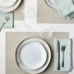 Lulu And Georgia Chilewich Mini Basketweave Rectangle Placemat (Set Of 4) Outdoor Collection