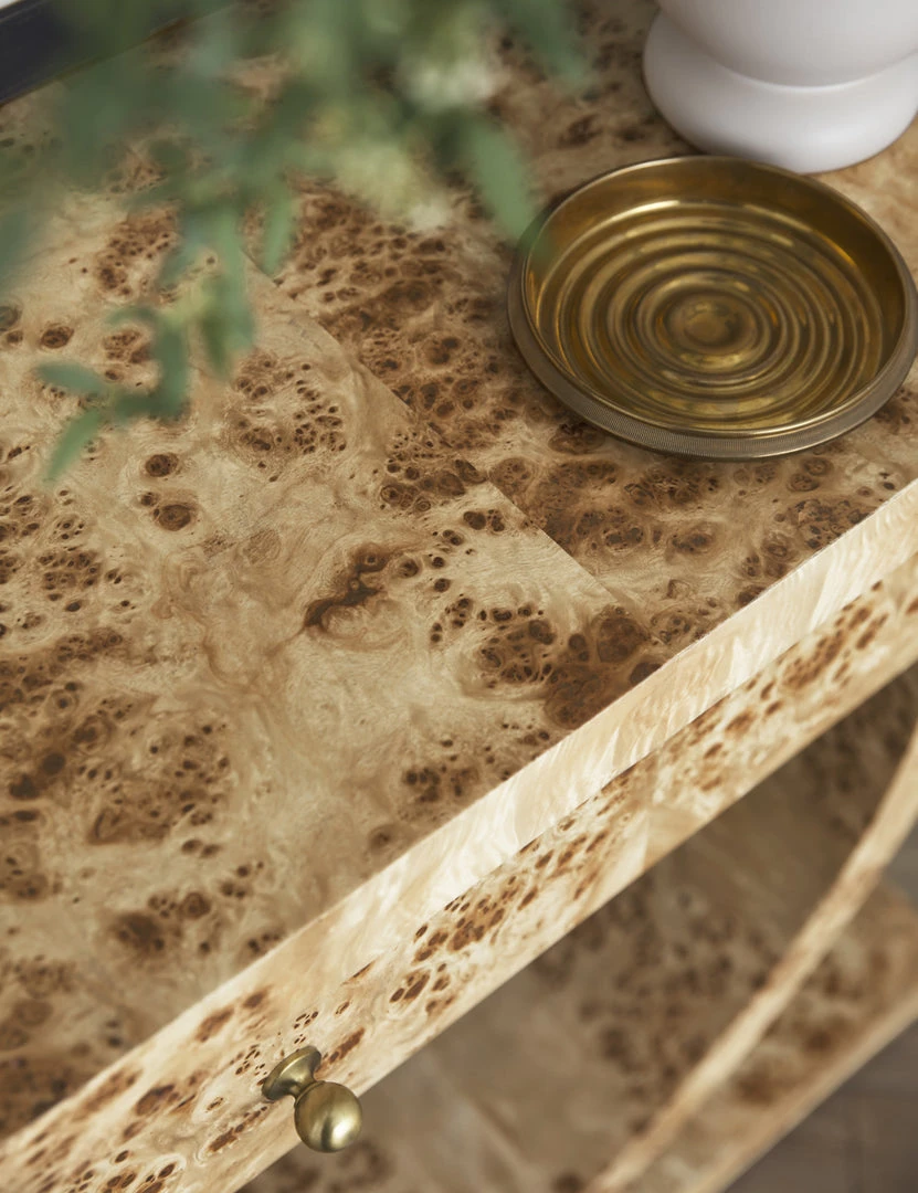 Lulu And Georgia Chloe Burl Wood Console Table 7 Lulu And Georgia Chloe Burl Wood Console Table