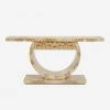 Lulu And Georgia Chloe Burl Wood Console Table