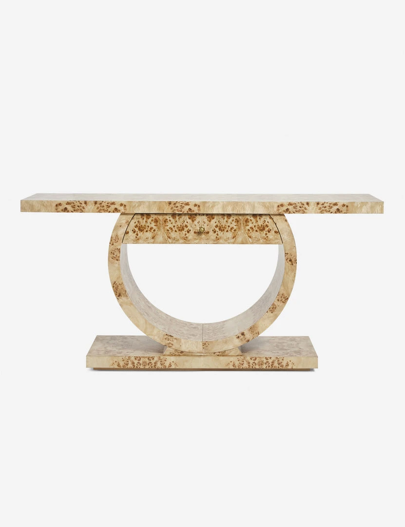 Lulu And Georgia Chloe Burl Wood Console Table 3 Lulu And Georgia Chloe Burl Wood Console Table