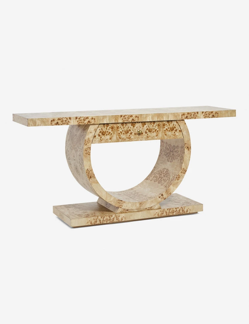 Lulu And Georgia Chloe Burl Wood Console Table 8 Lulu And Georgia Chloe Burl Wood Console Table