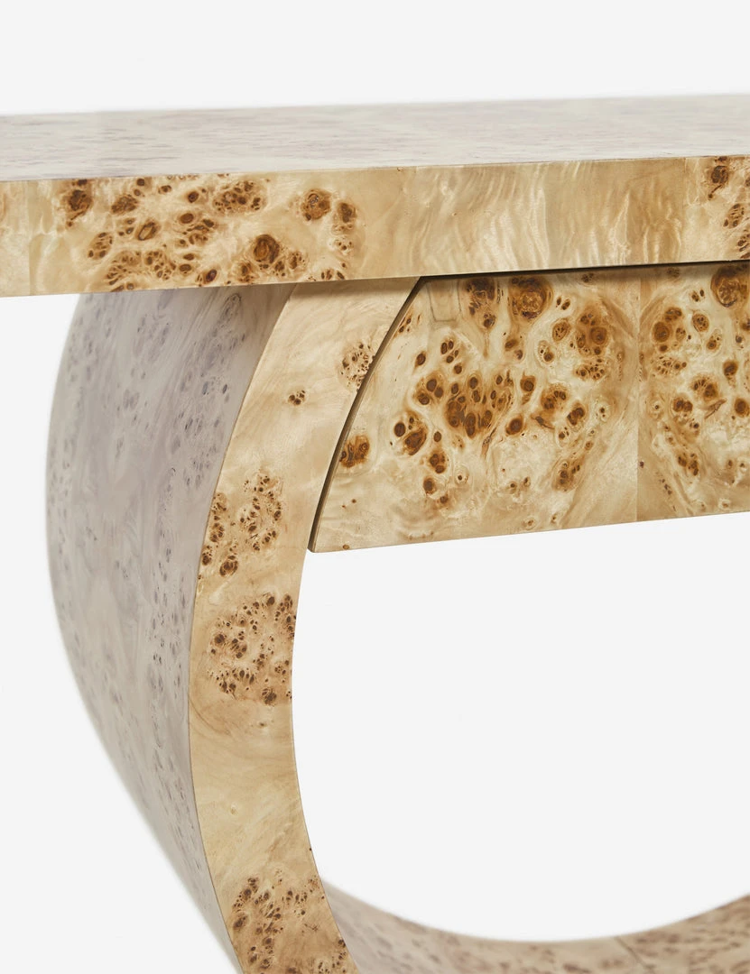 Lulu And Georgia Chloe Burl Wood Console Table 17 Lulu And Georgia Chloe Burl Wood Console Table