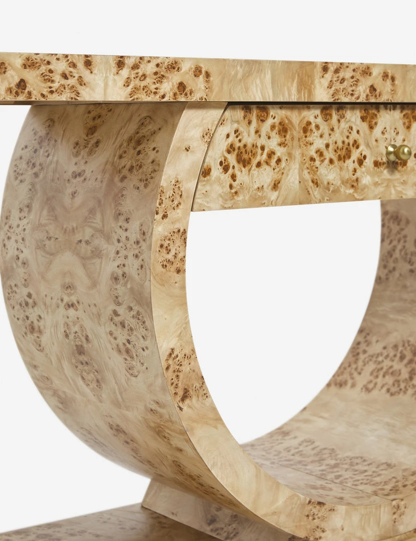 Lulu And Georgia Chloe Burl Wood Console Table 11 Lulu And Georgia Chloe Burl Wood Console Table