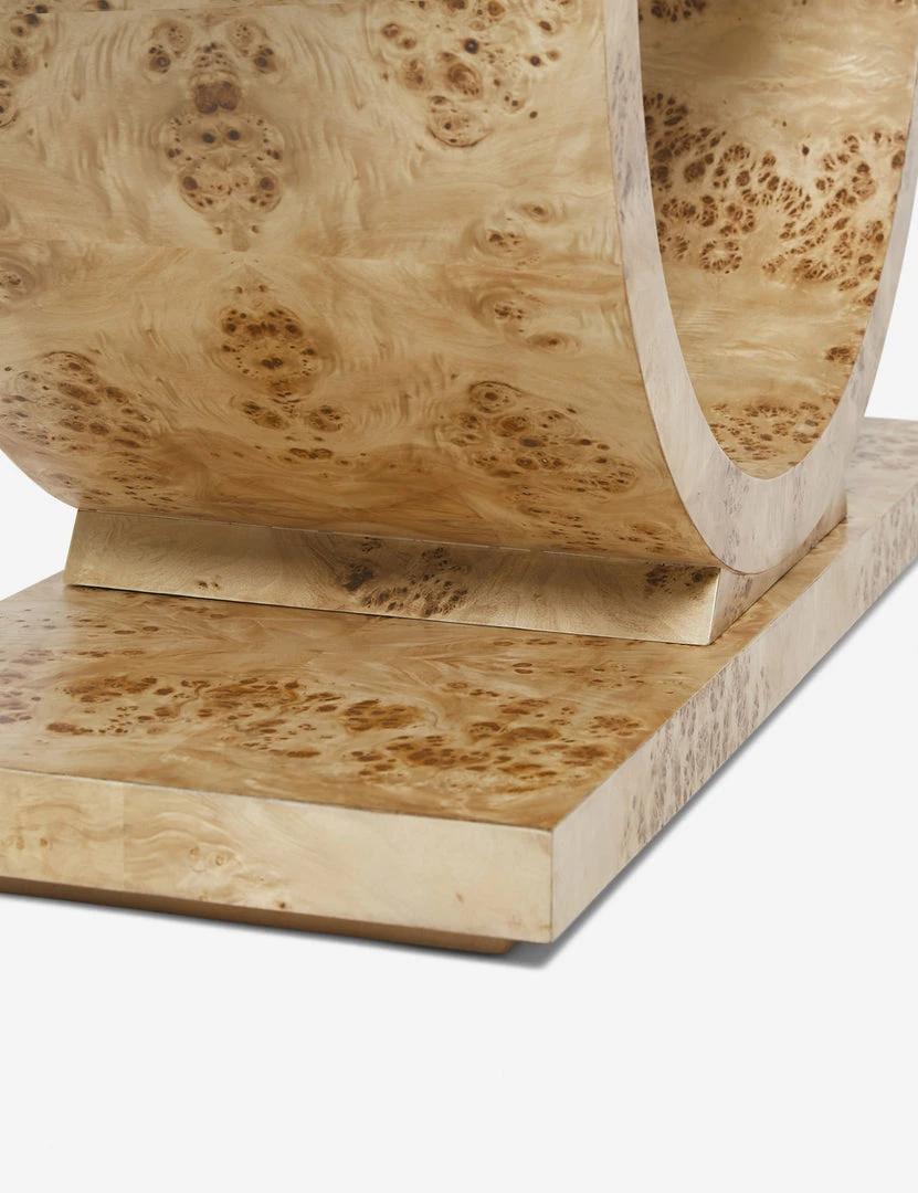 Lulu And Georgia Chloe Burl Wood Console Table 15 Lulu And Georgia Chloe Burl Wood Console Table