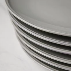 Lulu And Georgia Kitchen + Dining Friso Dinner Plates (Set Of 6) By Costa Nova