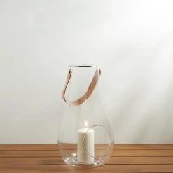 Lulu And Georgia Décor Design With Light Lantern By Holmegaard