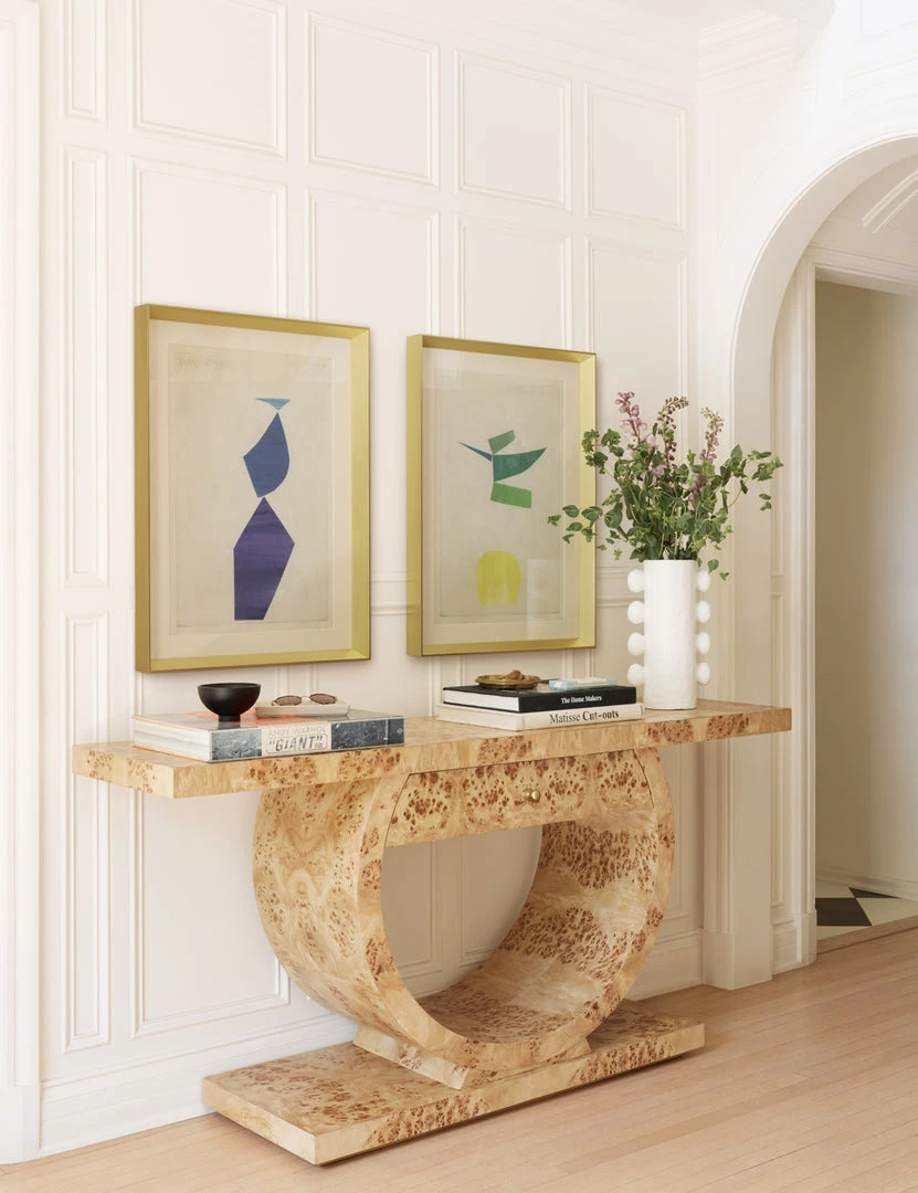 Lulu And Georgia Chloe Burl Wood Console Table 4 Lulu And Georgia Chloe Burl Wood Console Table