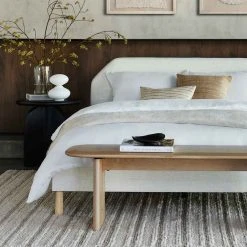 Lulu And Georgia Charred Zelkova Wood Plate, Small By Namu Home Goods Organic Harmony Collection