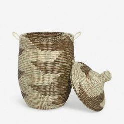 Lulu And Georgia Expedition Subsahara Astou Storage Basket Earth Tones